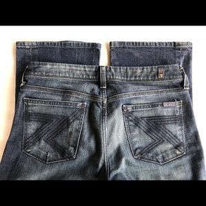 7 For All Mankind Jeans Flynt Bootcut Blue Tab